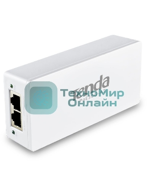 Сетевое оборудование Tenda Адаптер PoE гигабитный (POE30G-AT)