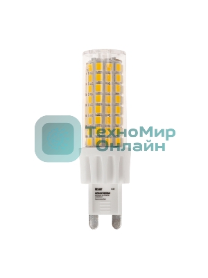Лампа светодиодная Rexant капсульного типа JD-CORN G9 230 В 7 Вт 2700 K теплый свет (поликарбонат)