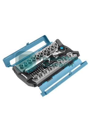 Набор торцевых Gross 14144 головок, трещотка 120 зубьев, 36 предметов