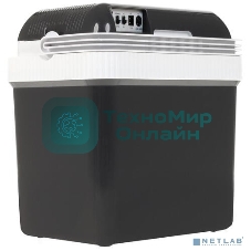 Автохолодильник MYSTERY MTC-24 GREY(Автомобильный термоэлектрический холодильник. Объем 24 литра. Напряжение: DC 12В / AC 220-230В. Потребляемая мощность в режиме охлаждения: 46/54Вт. Потребляемая мощность в режиме нагрева: 40/46Вт. Вес: 4.2кг. Максимальное охлаждение: 14-16°C ниже температ)
