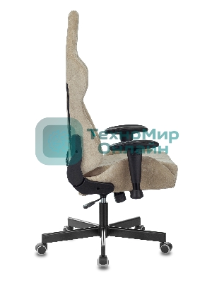 Кресло Бюрократ VIKING KNIGHT LT21 FABRIC песочный, ткань, 120 кг, механизм качания