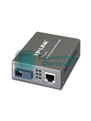 Коммутатор сетевой TP-Link SMB MC112CS Медиаконвертер 10/100M RJ45 to 100M single-mode, Full-duplex, up to 20Km