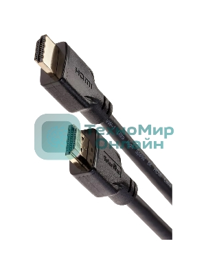 Кабель HDMI 19M/M,ver. 2.1, 8K@60 Hz 1m Telecom TCG255-1M