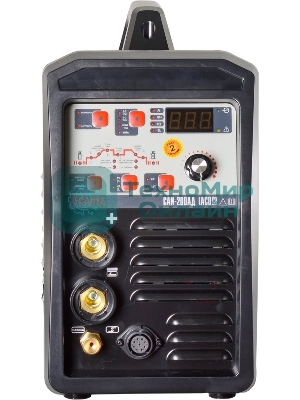 Сварочный аппарат Ресанта САИ-200АД (АС/DC) инвертор ММА DC/TIG