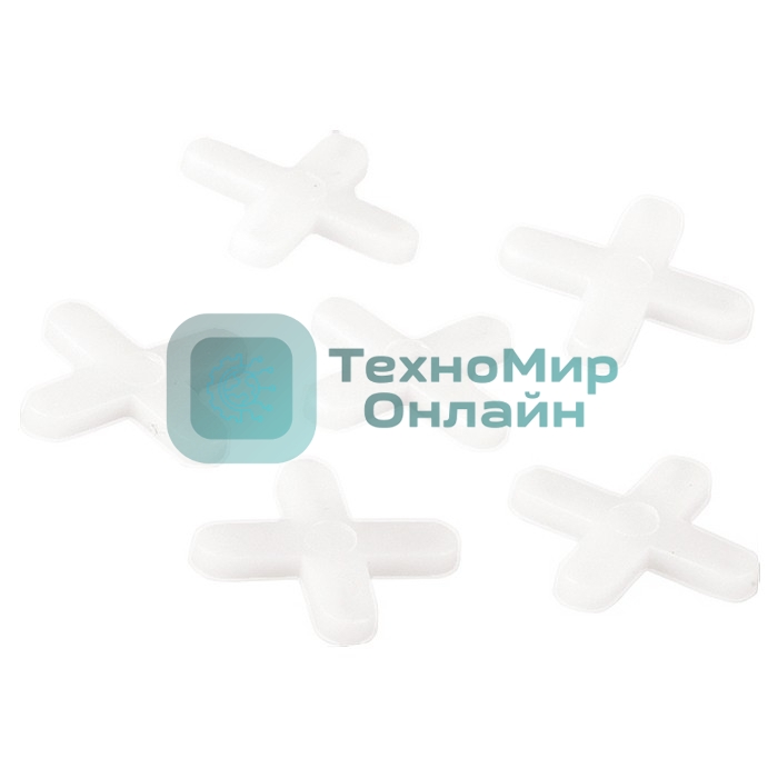 Крестики Sparta 1,5 мм, для кладки плитки, 250 шт.