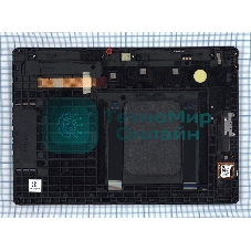 Модуль (матрица + тачскрин) для Lenovo Tab E10 TB-X104F TB-X104L черный с рамкой