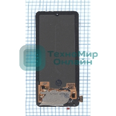 Дисплей для Xiaomi Black Shark 4 в сборе с тачскрином черный (Oled)