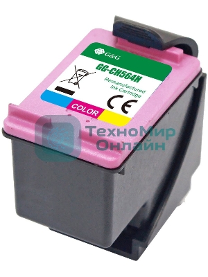 Картридж струйный G&G GG-CH564H многоцветный (18мл) для HP DJ 1050/2050/2050s