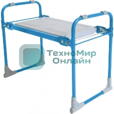 Скамейка садовая НИКА складная СК/Г голубая