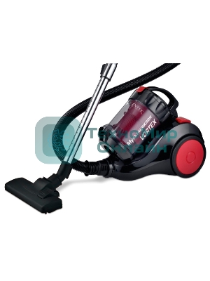 Пылесос Centek CT-2529 красный/черный мультициклон 2000/350Вт, стакан 1,5 л, телескоп металл. трубка