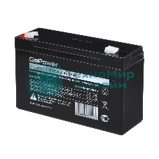 Аккумулятор свинцово-кислотный GoPower LA-6120 6V 12Ah (1/10)