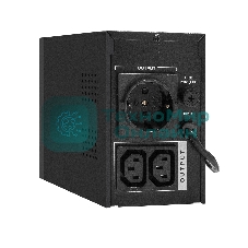 Источник бесперебойного питания ExeGate SpecialPro UNB-1000.LED.AVR.1SH.2C13 1000VA/550W, LED, AVR,1*Schuko+2*C13, металлический корпус, черный