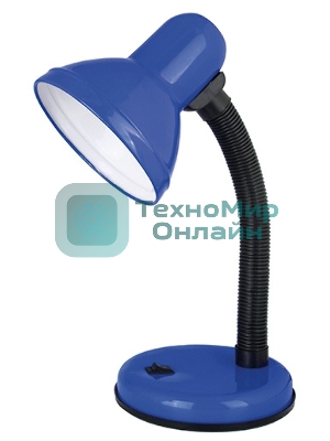 Светильник UF-301 С06 настол. 230В 60Вт син. Ultraflash 12357