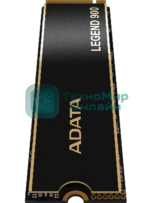 Накопитель SSD ADATA LEGEND 900, 1Tb, PCIe 4.0 x4, M.2 2280, NVMe, R/W 7000/4700, с радиатором