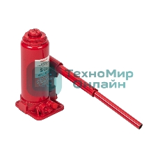 Домкрат гидравлический бутылочный Rexant 5т в пластиковом кейсе