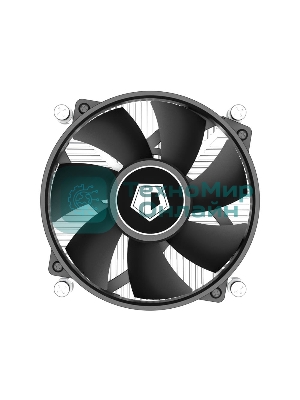 Кулер ID-COOLING DK-17 PWM серебристый/черный 92мм алюминий 2200rpm 26db 4-pin 65W 42мм