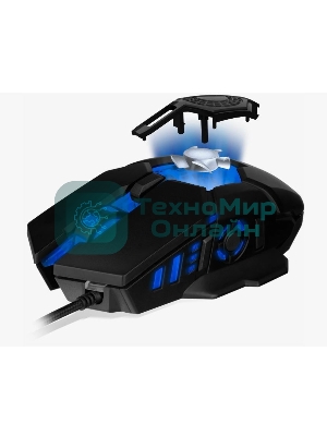 Мышь проводная SVEN RX-G880 черный, 7000 dpi, USB, кнопки - 7