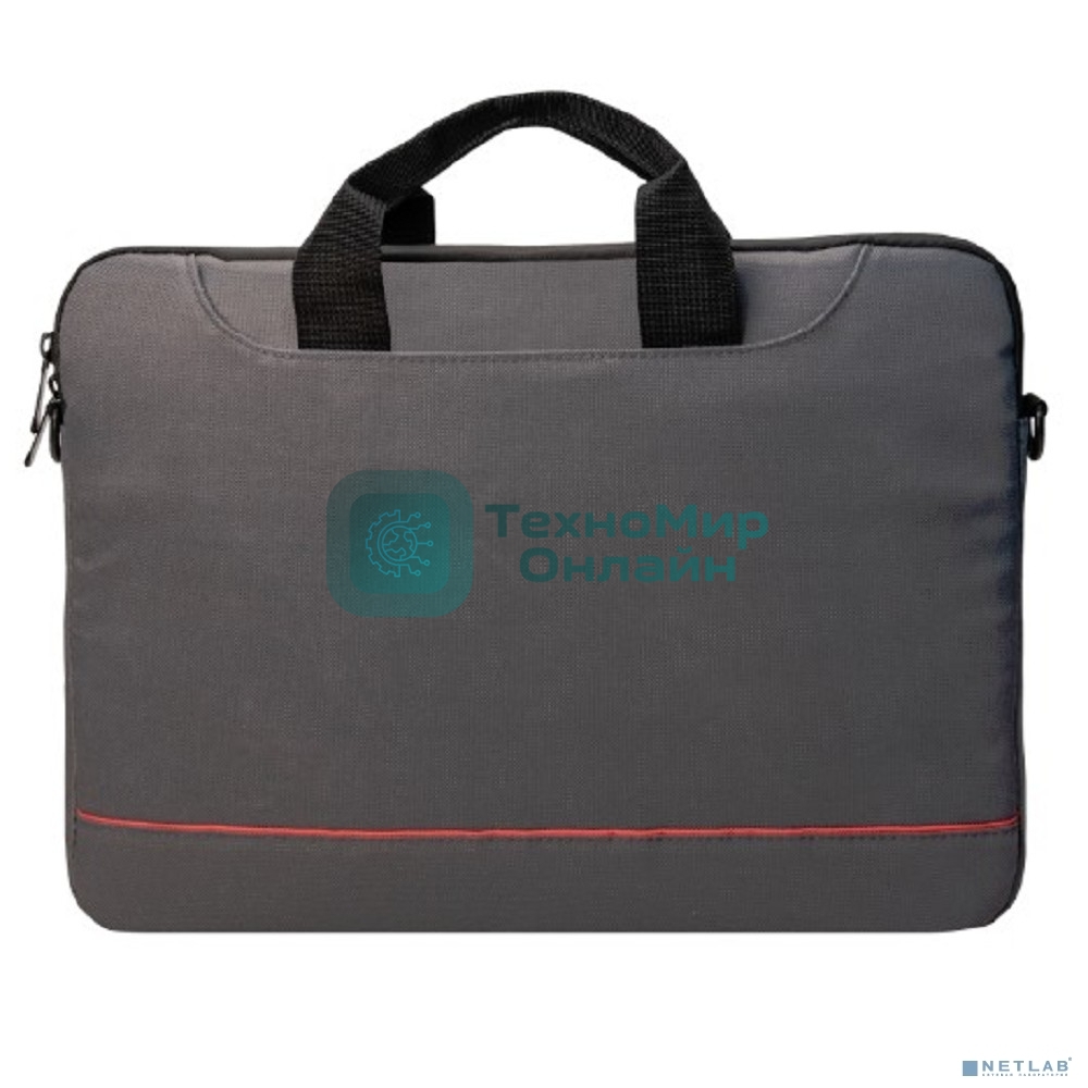 Сумка для ноутбука PORTCASE KCB-141GY (нейлон, серая до 15,6