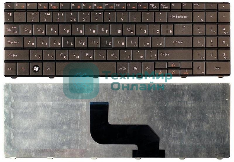 Клавиатура для ноутбука Packard Bell EasyNote DT85 LJ61 LJ63 LJ65 LJ67 LJ71 LJ73 LJ75 TJ61 черная
