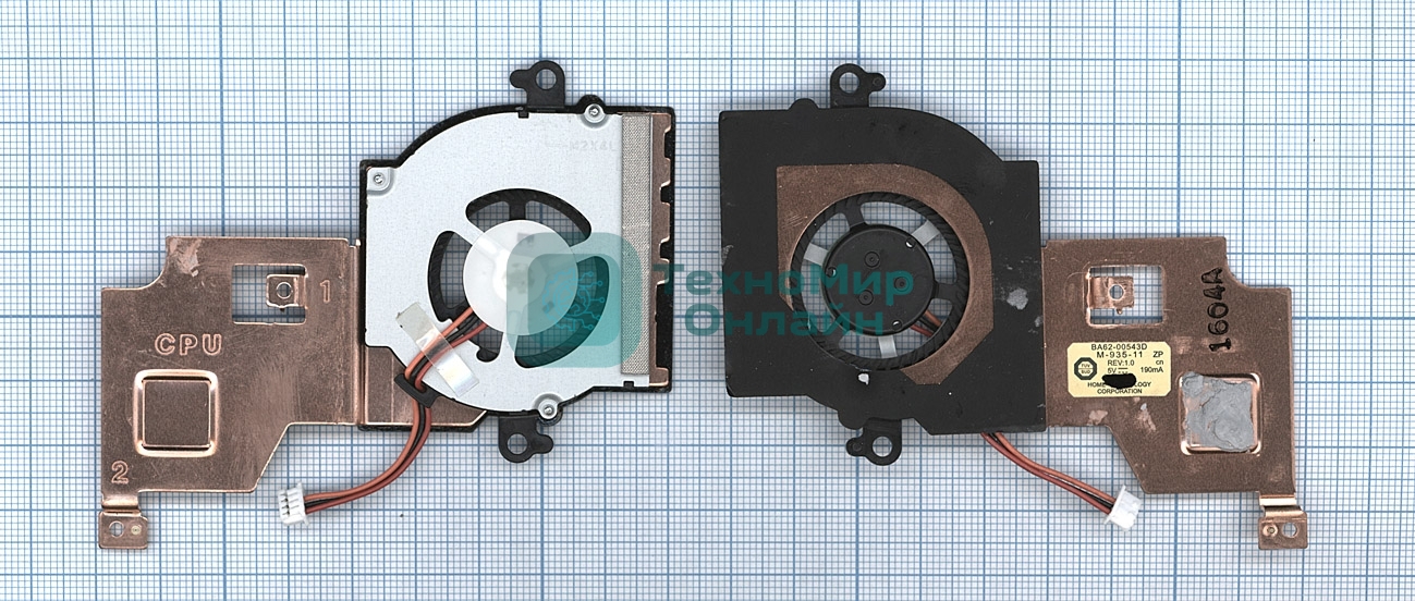 Система охлаждения для ноутбука Samsung NF110 NF210