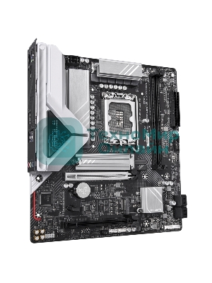 Материнская плата Gigabyte B860M EAGLE V2, LGA1851, Intel B860, 2xDDR5, 4xSATA, 2xM.2, 1xPCIe 5.0 x16, 1xPCIe 4.0 x4, 1xDP, 1xHDMI, 1x2.5Gb LAN, 3xUSB-A 5Gbps, 7xUSB-A 2.0, 1xUSB-C 5Gbps, 3x3.5 мм, 7.1, mATX