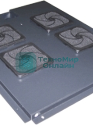 Блок 2-х вентиляторов в крышу шкафа Business глубиной 600 мм, с подшипниками