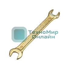 Ключ гаечный рожковый Rexant 8х9 мм, желтый цинк