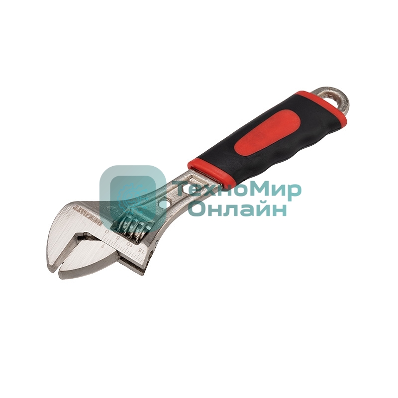 Разводной ключ Rexant 150 мм, двухкомпонентная рукоятка