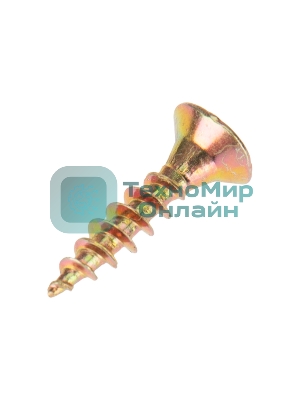 Саморез универсальный Kranz 3х16 желтый цинк, пакет (1000 шт/уп)