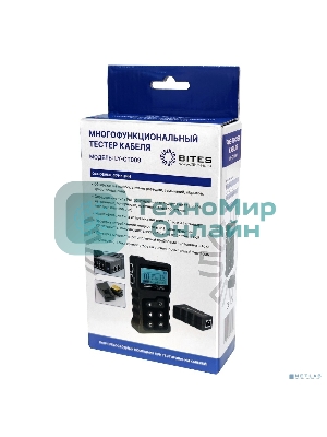 Тестер кабеля 5bites LY-CT009 UTP, STP, TEL, POE, TDR, LCD, FLASH