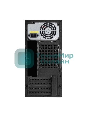 Компьютерный корпус Minitower ExeGate BAA-303M-AAA450 (mATX, БП AAA450 с вент. 8см, 2*USB, HD Audio, черный)