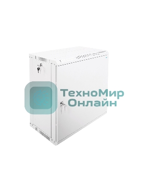 Шкаф телекоммуникационный настенный разборный 12U (600х350) дверь металл, ШРН-Э-12.350.1