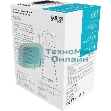 Светильник Gauss Sigma садово-парковый настенный архитектурный, GU10, 125x88x156мм, 170-240V/50Hz, 1xMax.35W, IP54, 1/30