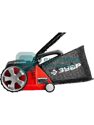 Аэратор-скарификатор электрический Зубр ЗСЭ-32-1000 1000Вт 4000 об/минт-сборник 40л