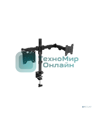 Настольное крепление Wize WDM2-32 для двух мониторов 14