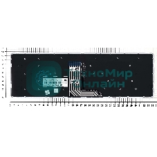 Клавиатура для ноутбука Lenovo Yoga 500-15, черная с подсветкой