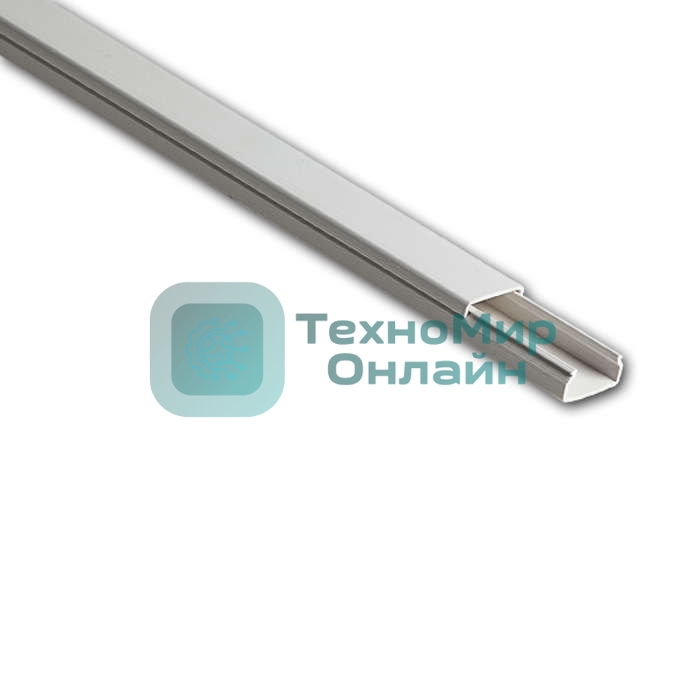 Кабель-канал 20х10 L2000 пластик белый Рувинил РКК-20х10