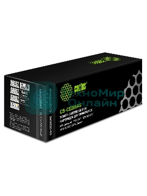 Картридж лазерный Cactus CS-CE285AS черный (1600 стр.) для HP LJ P1102/P1102W/M1130/M1132