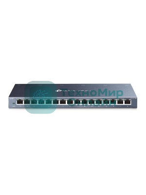 Коммутатор TP-Link TL-SG116 16-портовый гигабитный настольный коммутатор