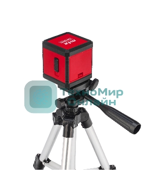 Лазерный уровень MTX XQB GREEN Pro SET, 20 м, зеленый луч, батарейки, штатив