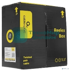 Кабель Cablexpert UPC-6004-SOL UTP кат.6, 4 пары, 0.57мм CCA одножильный серый (305м)