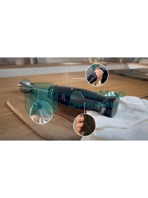 Блендер погружной Bosch MSM4B621, 1000 Вт, черный