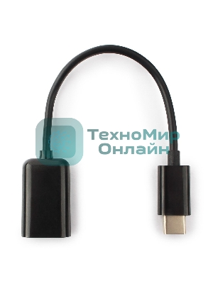 Переходник Cablexpert Переходник USB OTG, USB Type-C/USB 2.0F, пакет (A-OTG-CMAF2-01)
