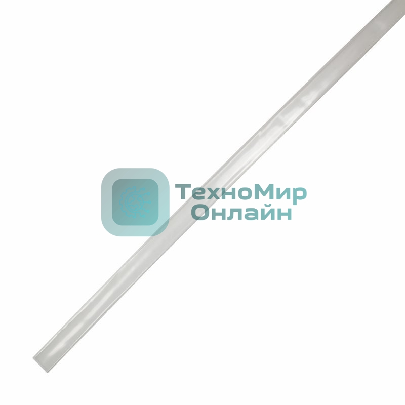 Термоусаживаемая трубка клеевая Rexant 24,0/8,0 мм, прозрачная, упаковка 5 шт. по 1 м