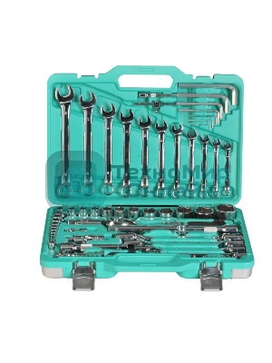 Набор головок и ключей 77 пред. УСИЛЕННЫЙ КЕЙС, МЕТАЛЛ. ЗАМКИ Sturm!