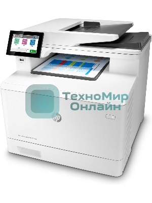 МФУ лазерное HP Color LaserJet Pro M480f (3QA55A), A4, цветной, печ. до 27 стр/мин., скан. до 29 стр/мин. (ч/б) 20 стр/мин. (цвет), 600 x 600 dpi, USB, RJ-45, Air Print, Mopria