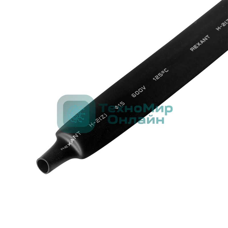 Трубка термоусаживаемая PROconnect ТУТ 15,0/7,5мм, черная, упаковка 50 шт. по 1м,