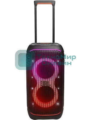 Портативная акустика JBL PartyBox Stage 320 (1.0 2 x 120 Вт, Bluetooth, AUX, USB, 6.3 мм jack, RGb подсветка, IPX4, JBLPBSTAGE320UK)