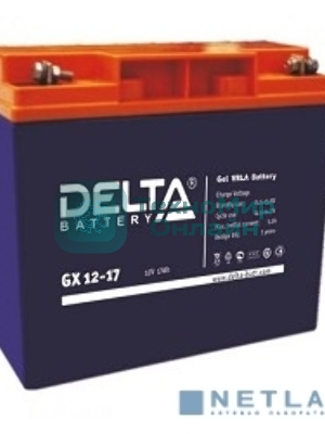 Батарея для ИБП Delta GX 12-17 (12V, 17Ah)