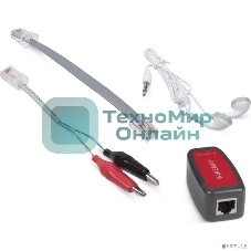 Тестер Cabeus, кабельный, с дисплеем, питание: батарейки, корпус: пластик, (CT-LCD-RJ45-Scan)